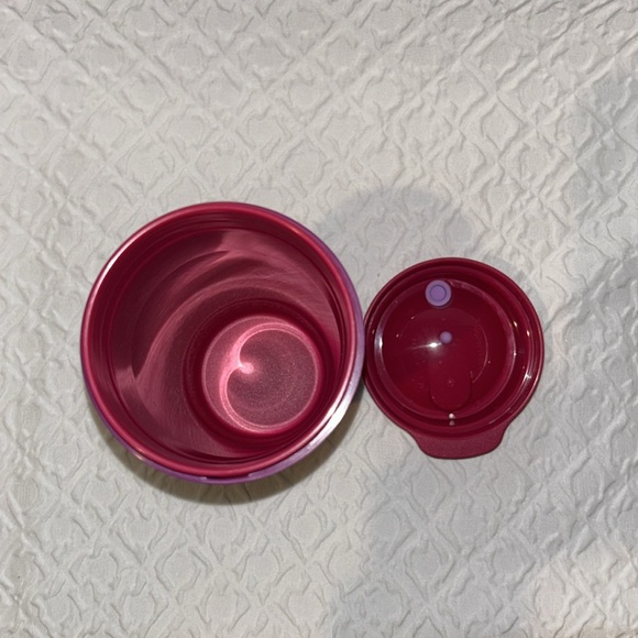 Like New Tupperware 16oz Eco-To-Go Tumbler Cup Hearts - Picture 7 of 13